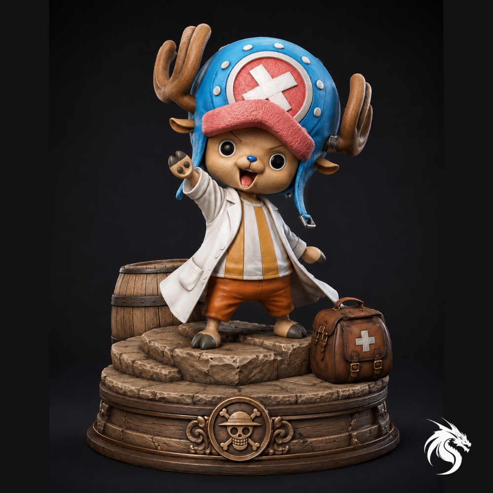 Chopper STL model preview